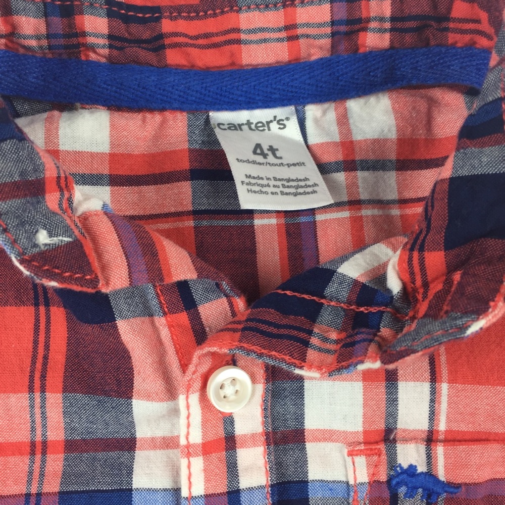 Boy’s Shirt and Shorts Set Size 4T - Picture 3 of 6